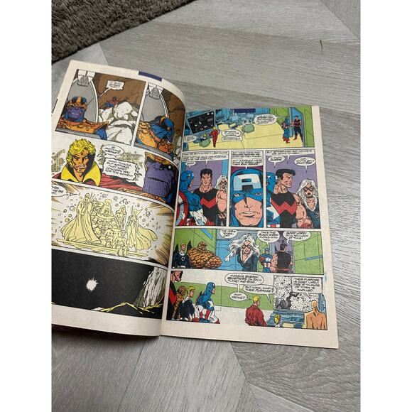Marvel The Infinity War #3 Death in a Distant Dimension 1992 Comic Book - Picture 9 of 11